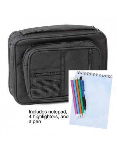 Study kit Large black canvas