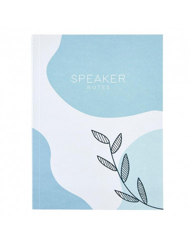 Speaker notes teal