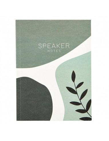 Speaker notes green