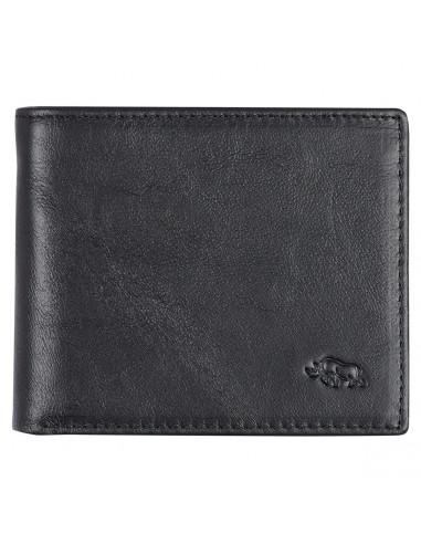 Men''s Black Bifold Rhino Armor Wallet