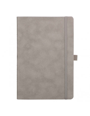 Gray Faux Leather Baxter