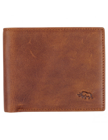 Men''s Brown Bifold Rhino Armor Wallet