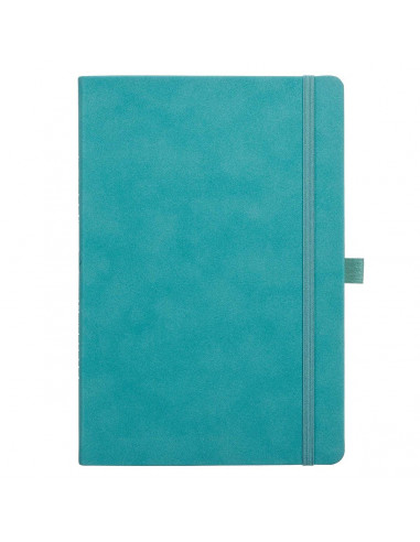 Teal Faux Leather Baxter