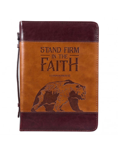 Stand Firm Two-tone Brown - 1 Cor 16:13