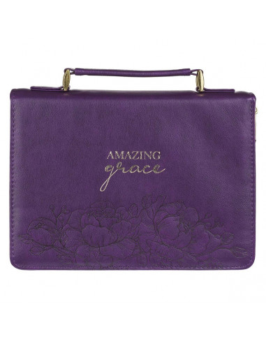 Amazing Grace Purple Floral Luxleather