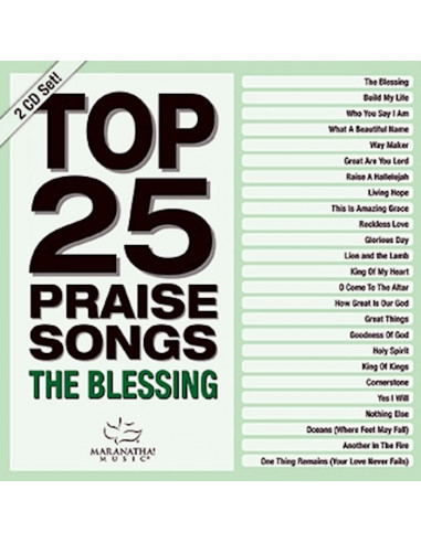 Top 25 Praise Songs The Blessing (2CD)