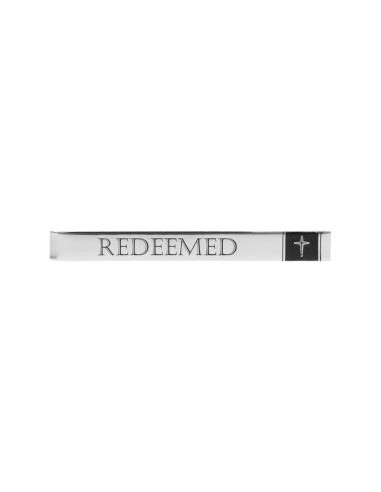 Tie bar etched Redeemd