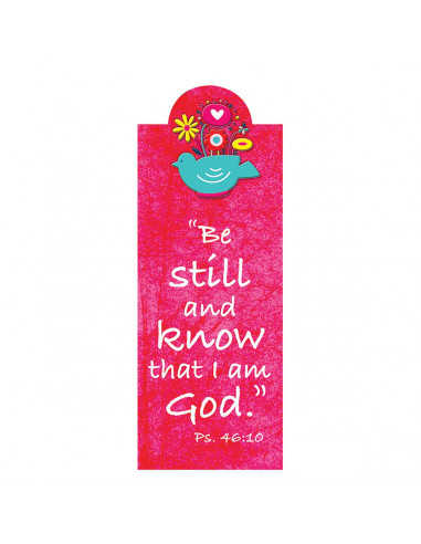 Be still and know that I am God