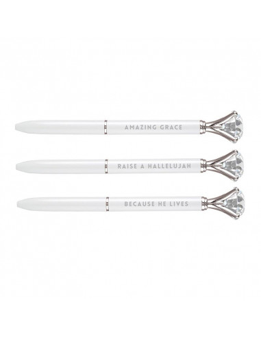 Gem Pens White Spring (3)