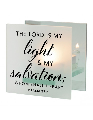 Tealightholder The Lord is my light