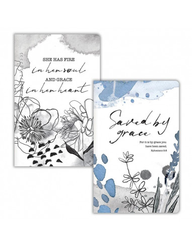 Notepad Set (2) Saved by Grace