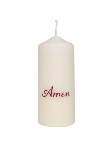 Kaars Amen 12cm