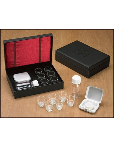 Six-cup communion set