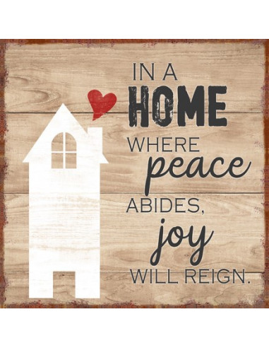 In a home where peace abides joy will re