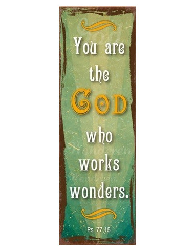 You are the God who works wonders