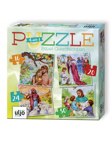 4 in 1 puzzel bijbelverhalen