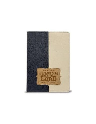 Zippered Journal Be Strong