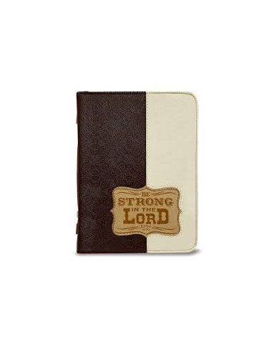 Biblecover Be Strong Medium