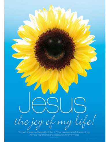 Poster a4 let My joy and peace be yours