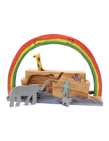 Ark/regenboog uitneembare figuren