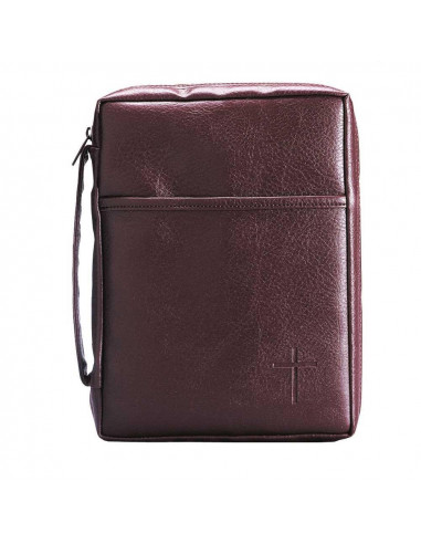 Soft vinyl biblecover Burgundy small