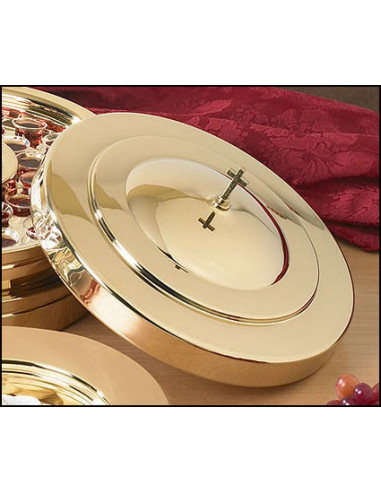 Brass communion tray cover