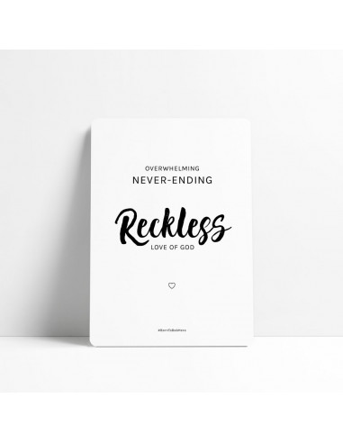 Reckless love of God