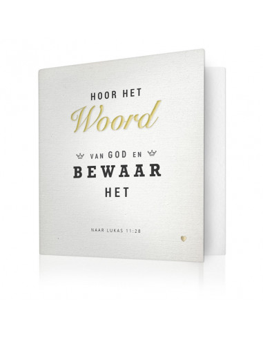 Hoor het woord en bewaar het