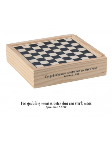 Spellenbox een geduldig mens