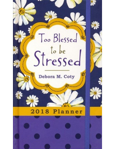 2018 planner too blessed