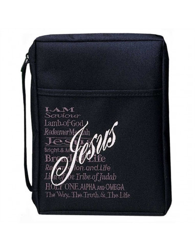 Biblecover large black names of Jesus