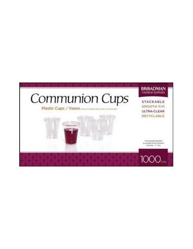 Communion cups 3,5 cm set1000