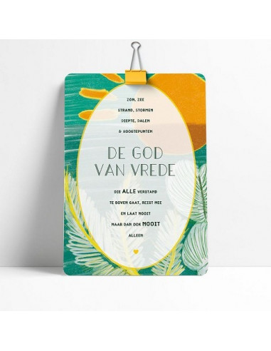 De God van vrede