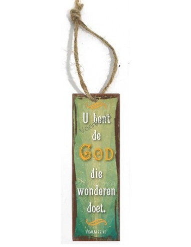 Boekenlegger U bent de God