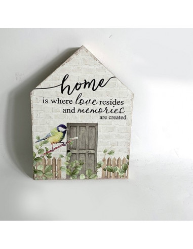 Home is where love resides and...