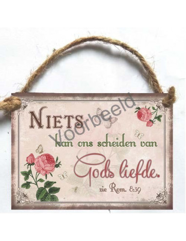 Niets kan ons scheiden van Gods liefde