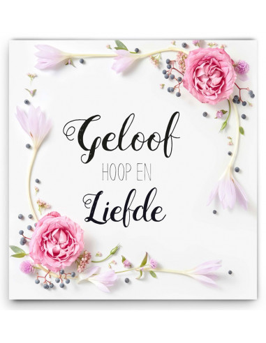 Geloof hoop en liefde