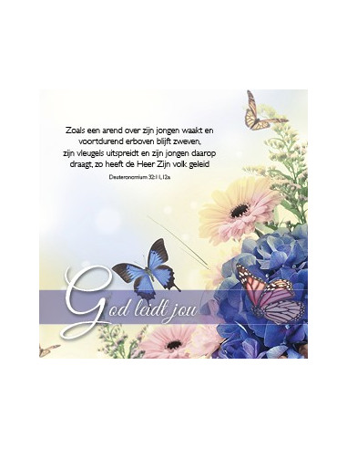 Kaart God leidt jou