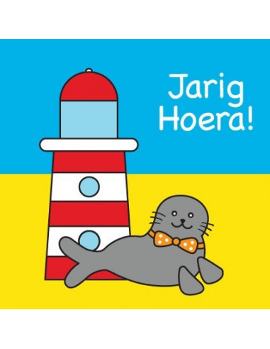 Kaart jarig hoera!