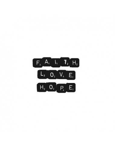 Kaart faith love hope