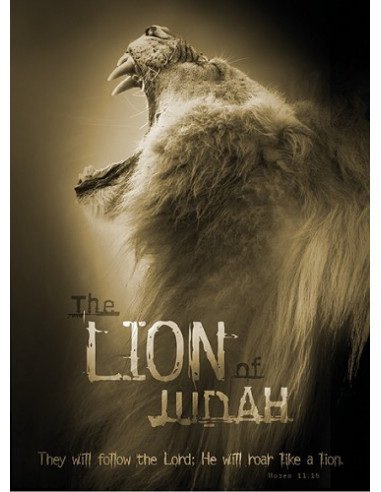 Poster the lion of Judah