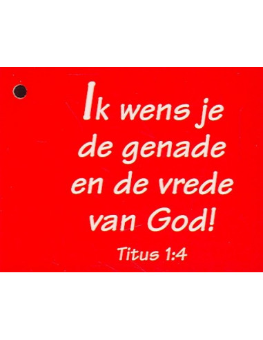 Kadokaartje titus 1:4