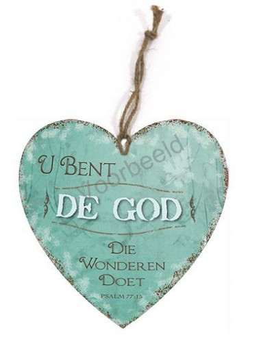 U bent de God Die wonderen doet