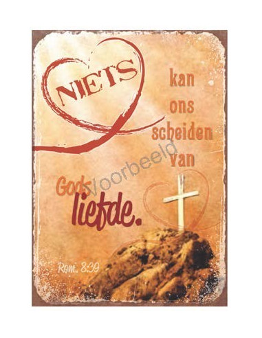 Niets kan ons scheiden van Gods liefde