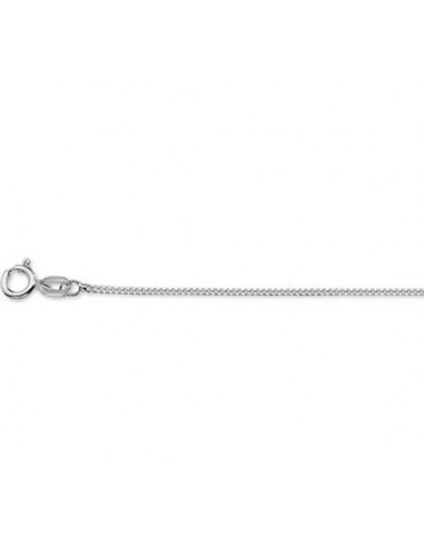 Sterling silver gourmet chain 45cm