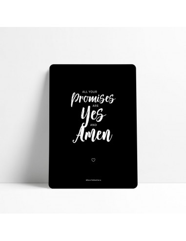 All your promises are yes and amen