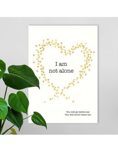 Poster a4 I am not alone