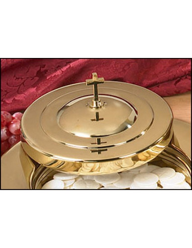 Brass breadplate cover