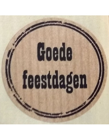 Stickerrol 500 Goede feestdagen MB07 12-