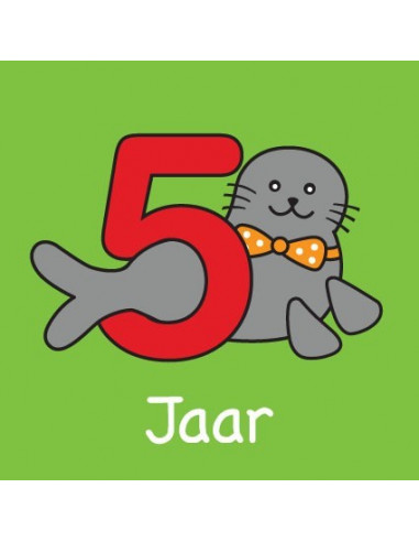 Kaart 5 jaar